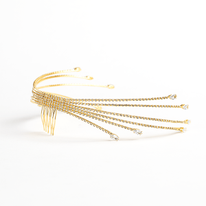 River Back Headpiece Gold