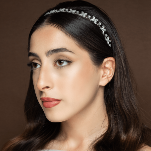 Lili Headpiece Silver Color
