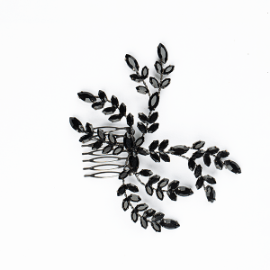 Black Leaves  Side Headpiece