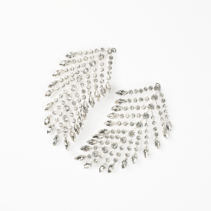 Rama Two Sides Headpiece Silver Color