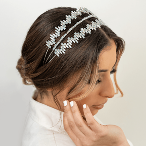 Edgy Triplet  Headpiece