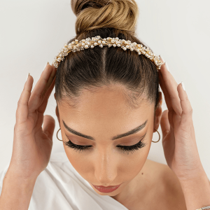 Gold Chaos Small Headpiece